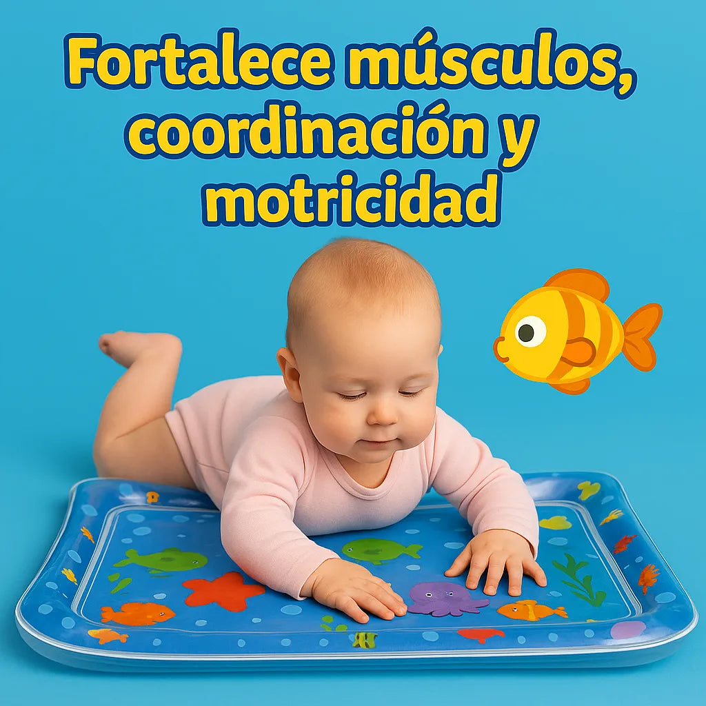Aqualino™ - Tapete de agua sensorial para bebés 💦