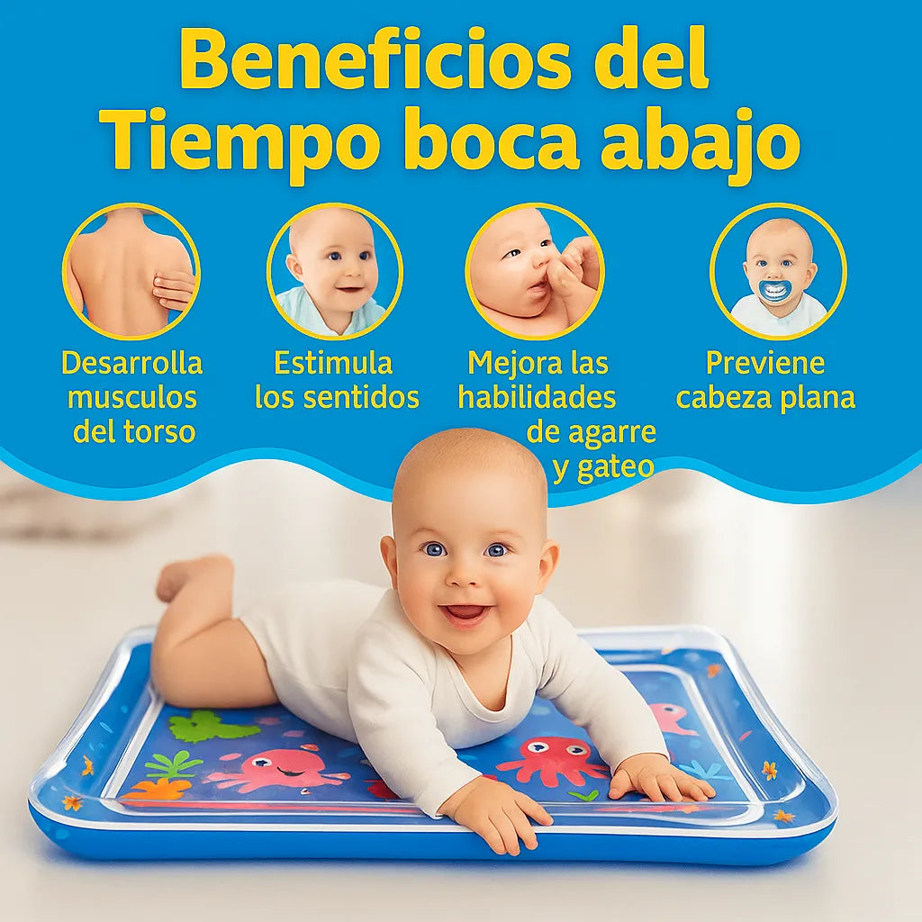 Aqualino™ - Tapete de agua sensorial para bebés 💦