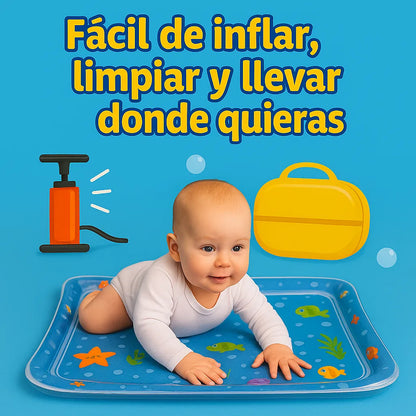 Aqualino™ - Tapete de agua sensorial para bebés 💦