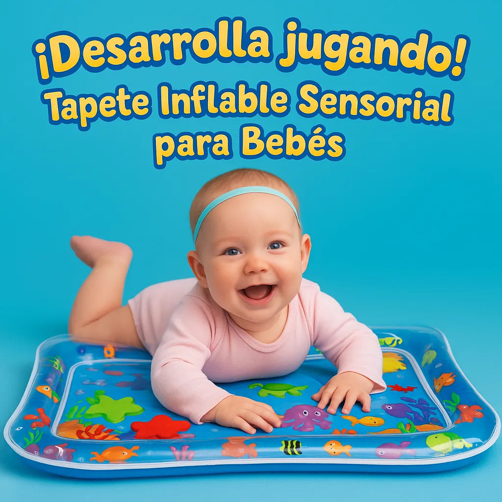 Aqualino™ - Tapete de agua sensorial para bebés 💦