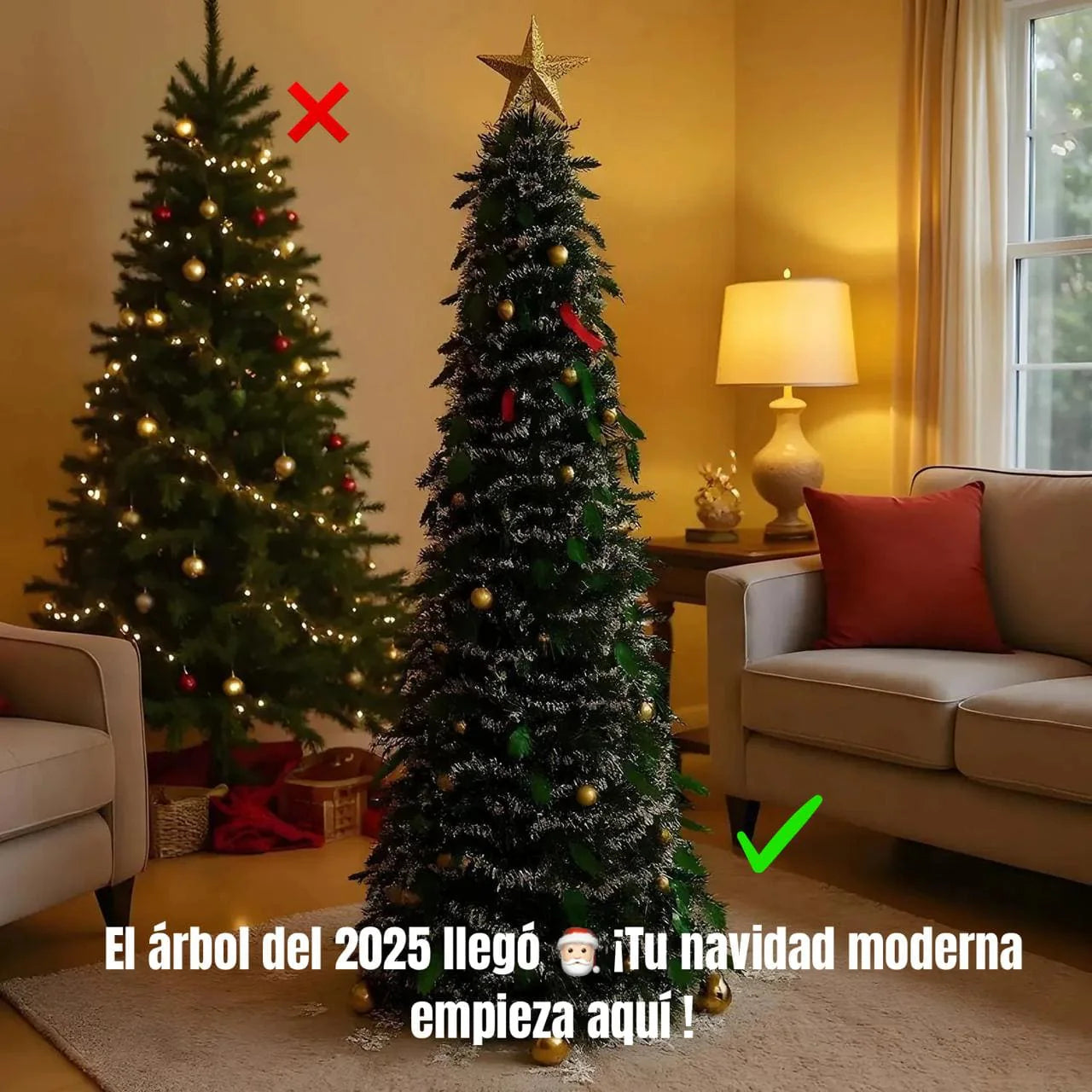 NaviFlex™ -  Árbol de Navidad plegable 🎄