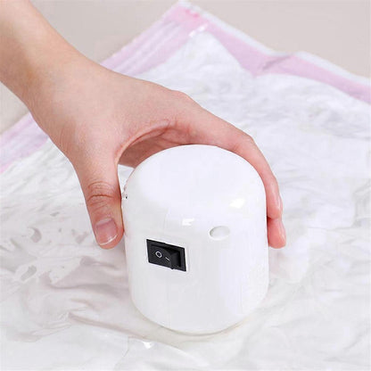 AirLess™ - Kit de 3 bolsas para guardado de ropa al vacío + aspirador eléctrico