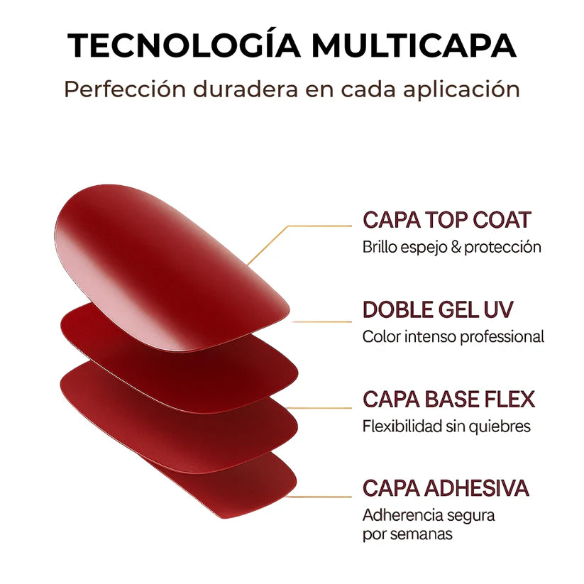 AvuNails™ - Pack de 20 uñas de gel 💅