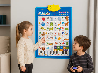 Bilingo™ - Mural educativo, didáctico y bilingüe con audio y música! 🧒 📖 👦