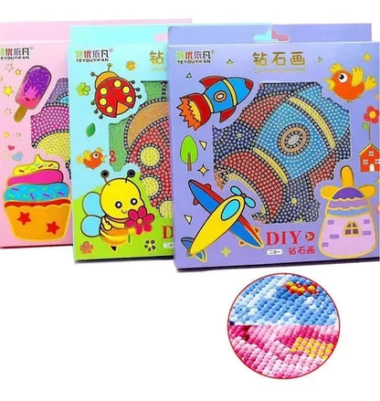 BrillArte™ ✨ 2 x 1!! Kit de pintura diamantes con marco 💎