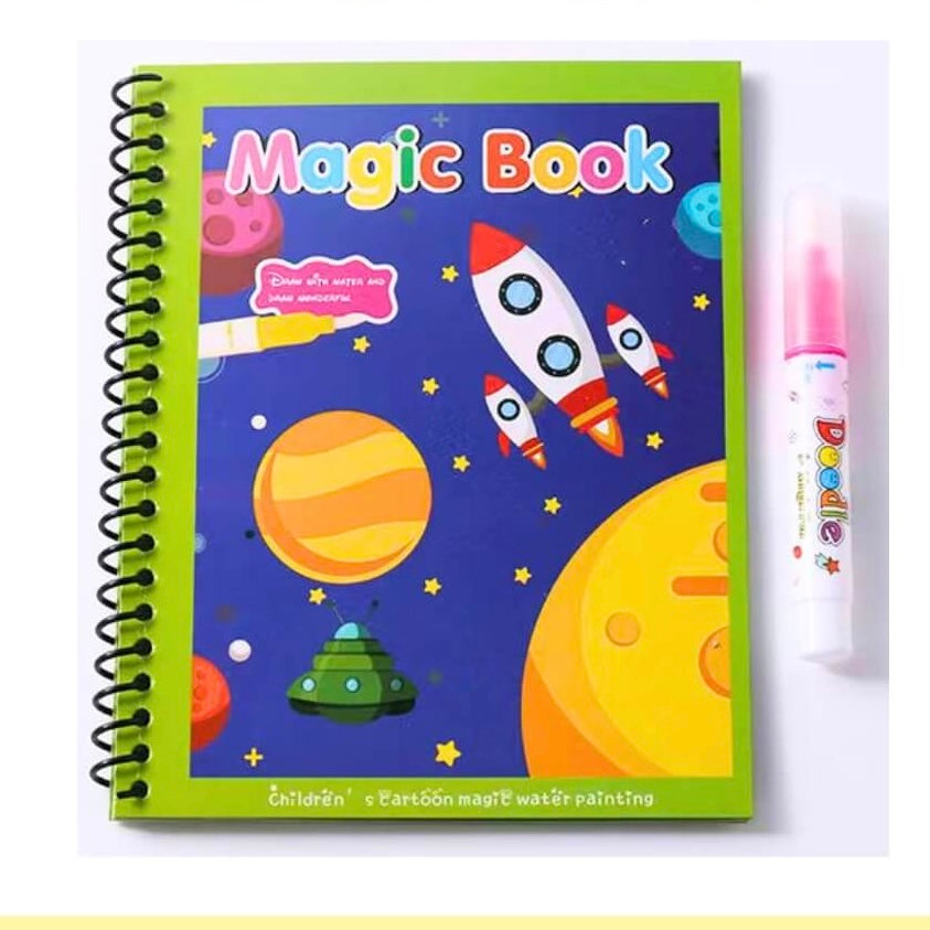 AquaMagic™- Libro mágico para colorear con agua 🎨 PROMO 2X1!!