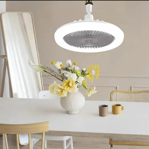 AeroLuz Flex™ - Ventilador de techo con luz y control remoto ༄