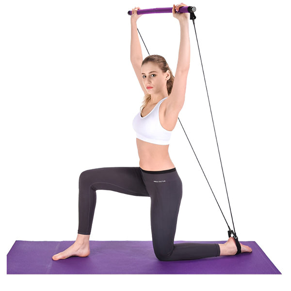 FlexBar™ - Barra fitness de pilates y entrenamiento completo 🧘‍♀️🤸‍♀️✨