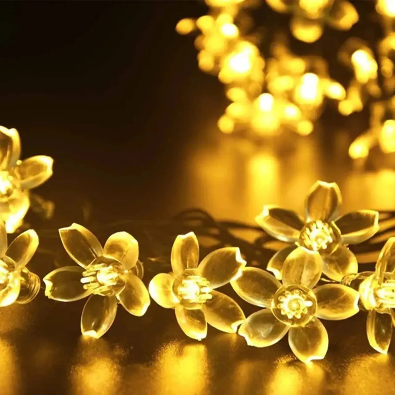 FlowerSun™ - Guirnalda de luces led solares 🌼