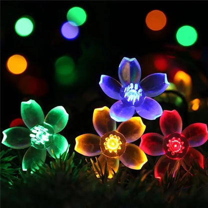 FlowerSun™ - Guirnalda de luces led solares 🌼
