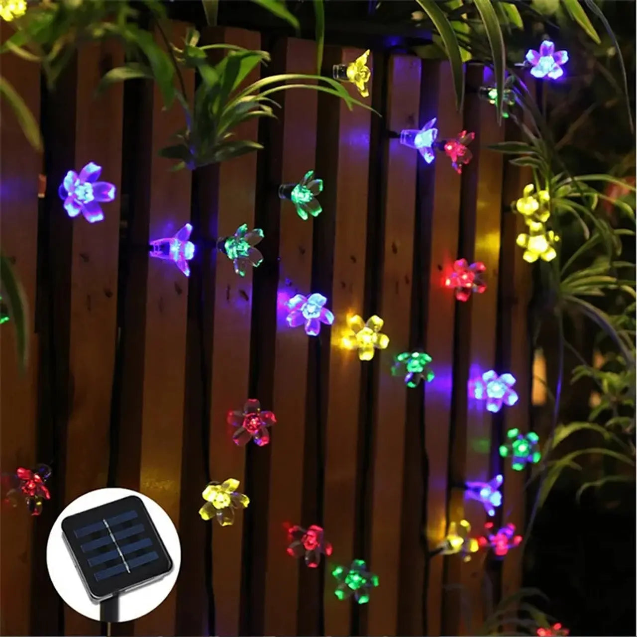 FlowerSun™ - Guirnalda de luces led solares 🌼