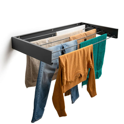 SlimDry™ - Tendedero de pared plegable y ocultable