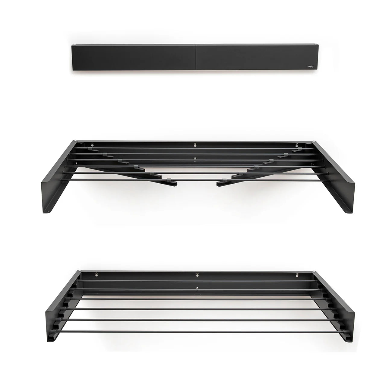 SlimDry™ - Tendedero de pared plegable y ocultable