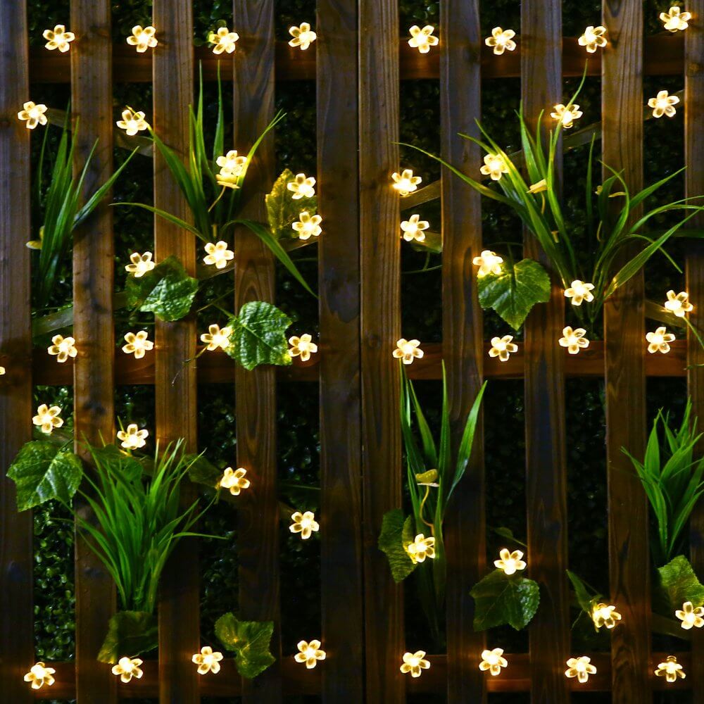 FlowerSun™ - Guirnalda de luces led solares 🌼