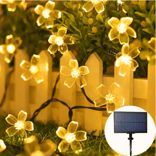 FlowerSun™ - Guirnalda de luces led solares 🌼