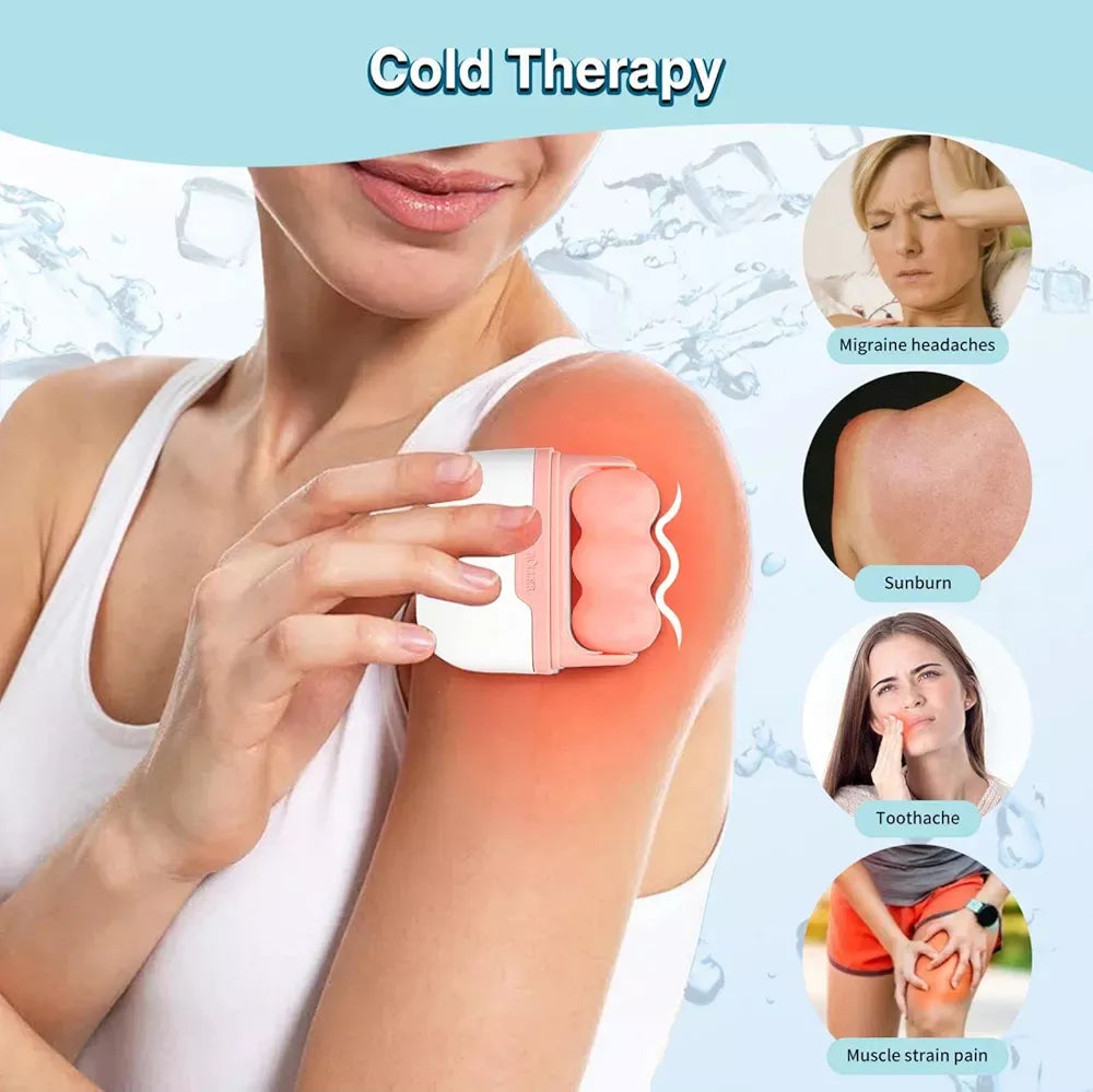 IceRoller™ | Rodillo de hielo para masaje facial en frío✨🧊