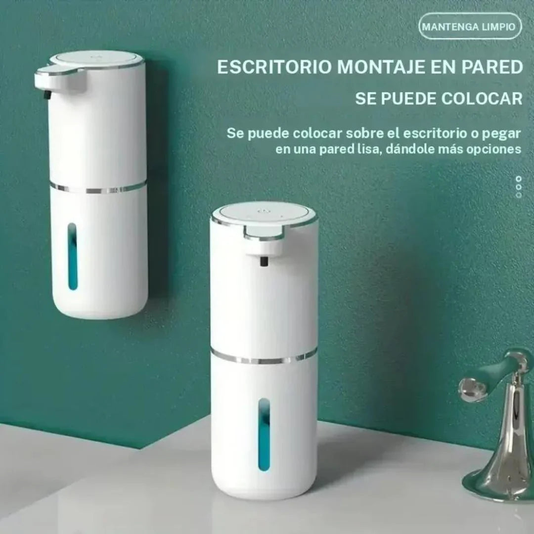 Higienix™ - Dispensador de jabón automático con sensor y carga usb