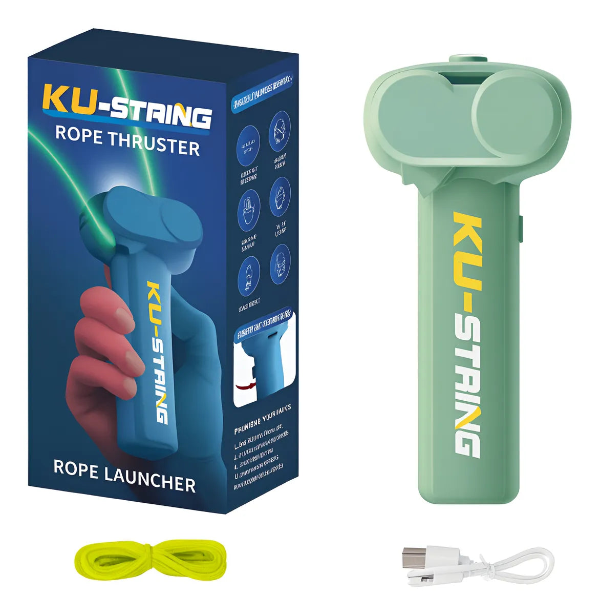 Ku-String™ | Lanzador de cuerda que brilla en la oscuridad ✨