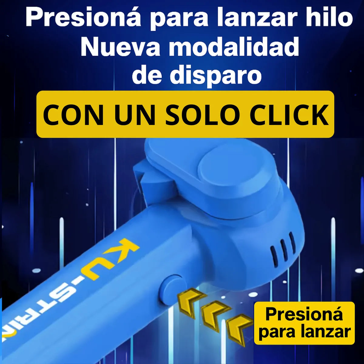 Ku-String™ | Lanzador de cuerda que brilla en la oscuridad ✨