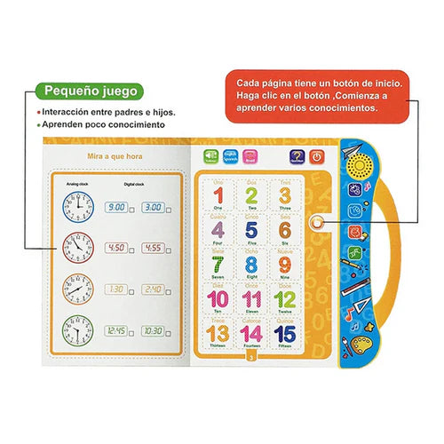 ActiKids™ - Libro educativo con sonido 🎶