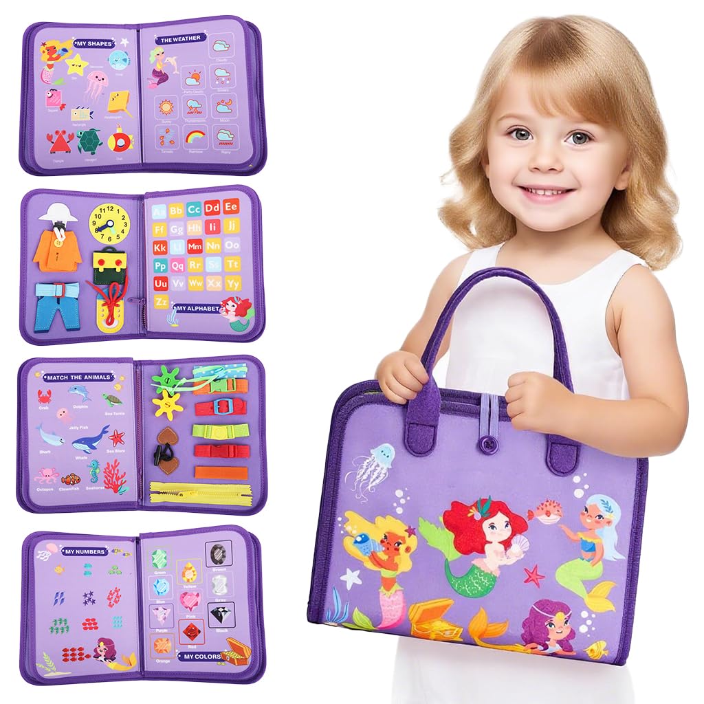 SensoriKids™ - Libro sensorial Montessori 📚