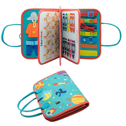 SensoriKids™ - Libro sensorial Montessori 📚