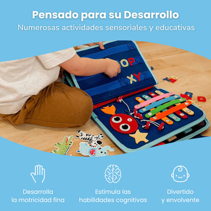 SensoriKids™ - Libro sensorial Montessori 📚