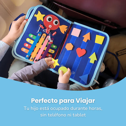 SensoriKids™ - Libro sensorial Montessori 📚