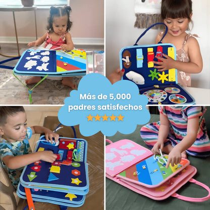 SensoriKids™ - Libro sensorial Montessori 📚
