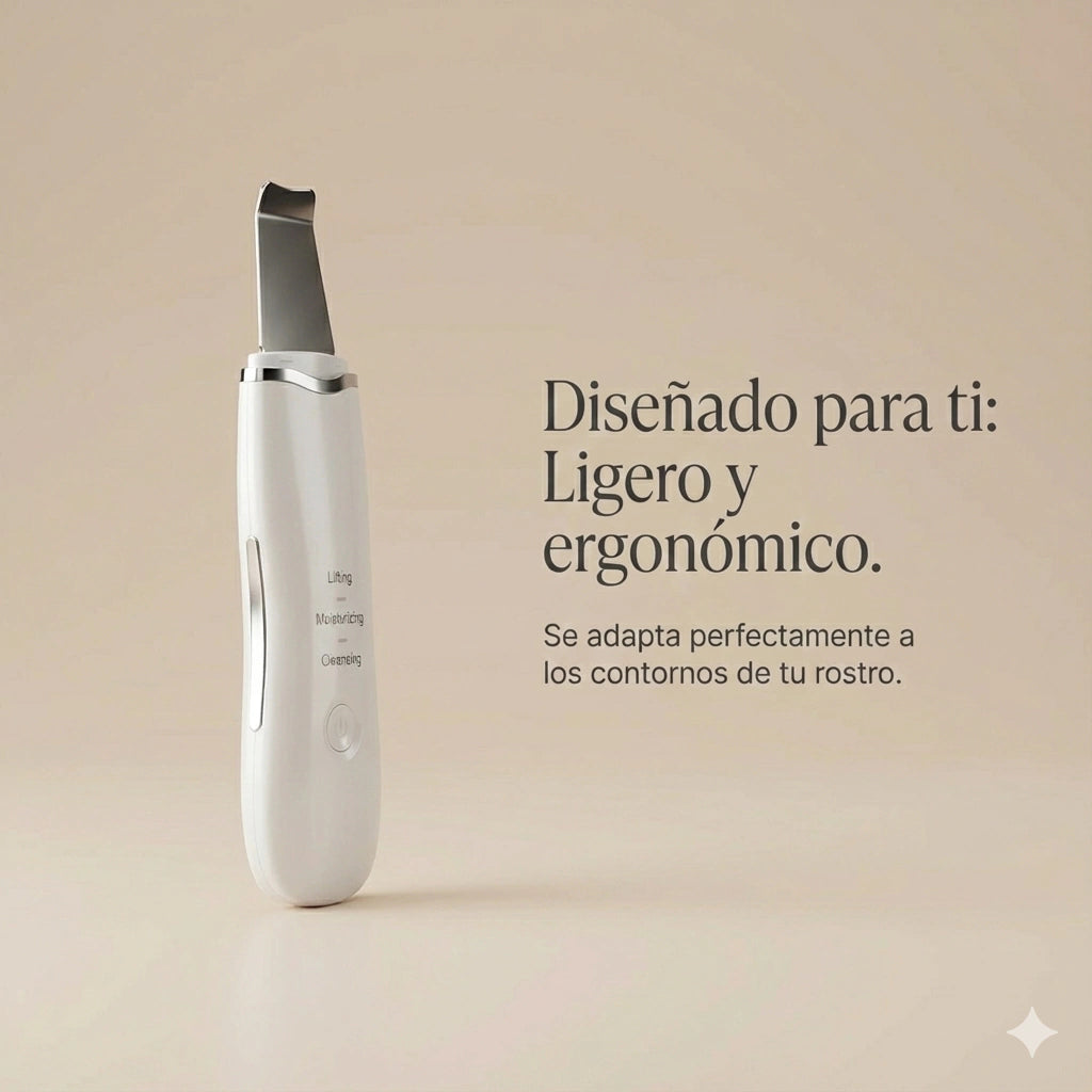 DermaSonic™ - Limpiador facial ultrasónico 3 en 1 ✨
