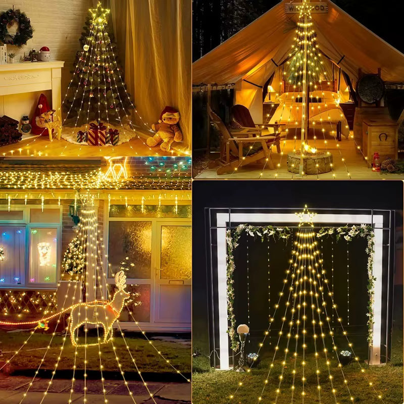 LumiStar™ - Luces led con efecto cascada y estrella 🌟