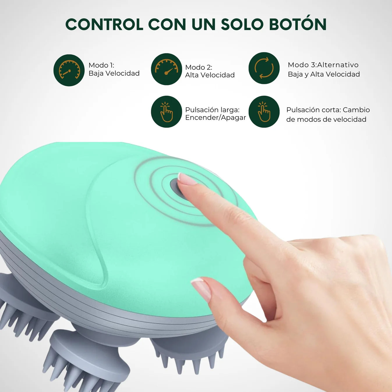 CapiLux™ - Masajeador 360º para el crecimiento del cabello y alivio del estrés 💆