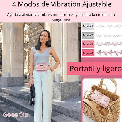AvuCalm™ - Almohadilla masajeadora térmica para cólicos y dolores menstruales 💞