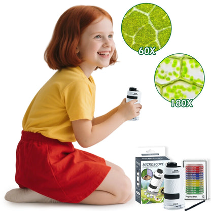 MicroMundo™| Microscopio portable para niños🔬