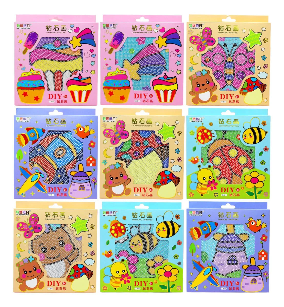 BrillArte™ ✨ 2 x 1!! Kit de pintura diamantes con marco 💎