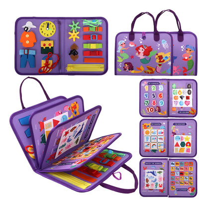 SensoriKids™ - Libro sensorial Montessori 📚