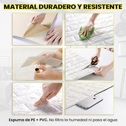 DecoWall3D™ - Panel de revestimiento de paredes 3D 💥 PROMO 3X1!! 💥