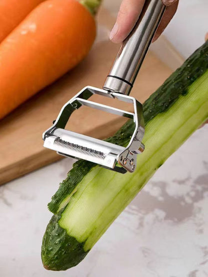 SteelPeel™ - Pelador multifuncional de acero inoxidable