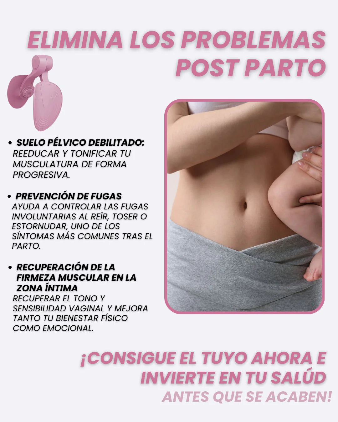 PelvixPro™ | Tonificador de pelvis, piernas y caderas |