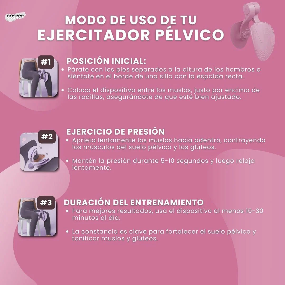 PelvixPro™ | Tonificador de pelvis, piernas y caderas |