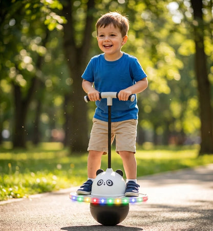PogoBall™ - Juguete ejercitador de rebote con luces 👧⚽👦🐼