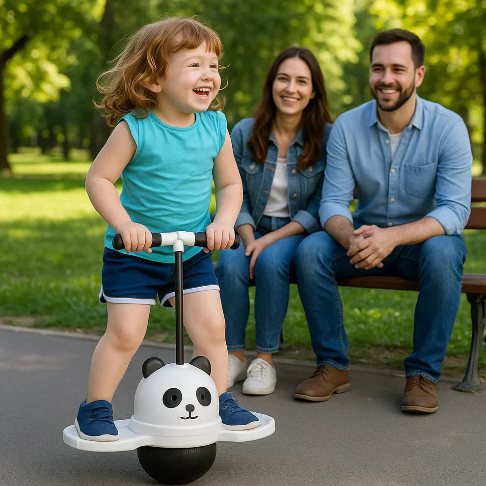 PogoBall™ - Juguete ejercitador de rebote con luces 👧⚽👦🐼