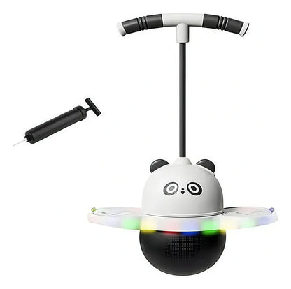 PogoBall™ - Juguete ejercitador de rebote con luces 👧⚽👦🐼