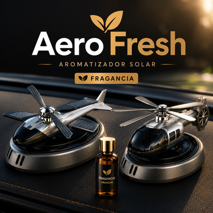 AeroFresh™ | Aromatizador solar para autos 🚗 ☀️ 🛩️