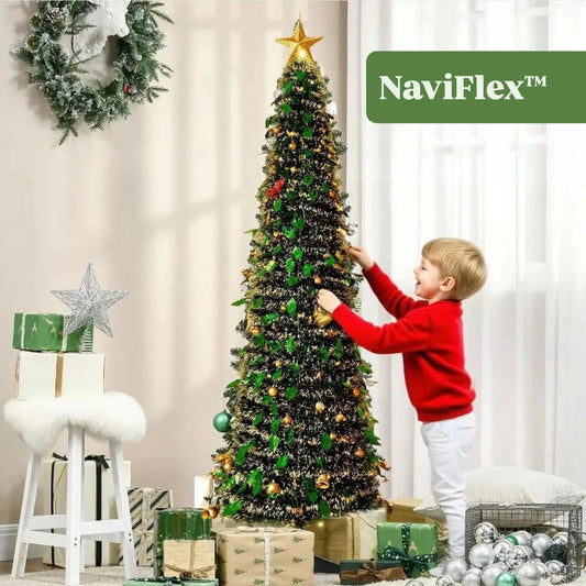 NaviFlex™ -  Árbol de Navidad plegable 🎄