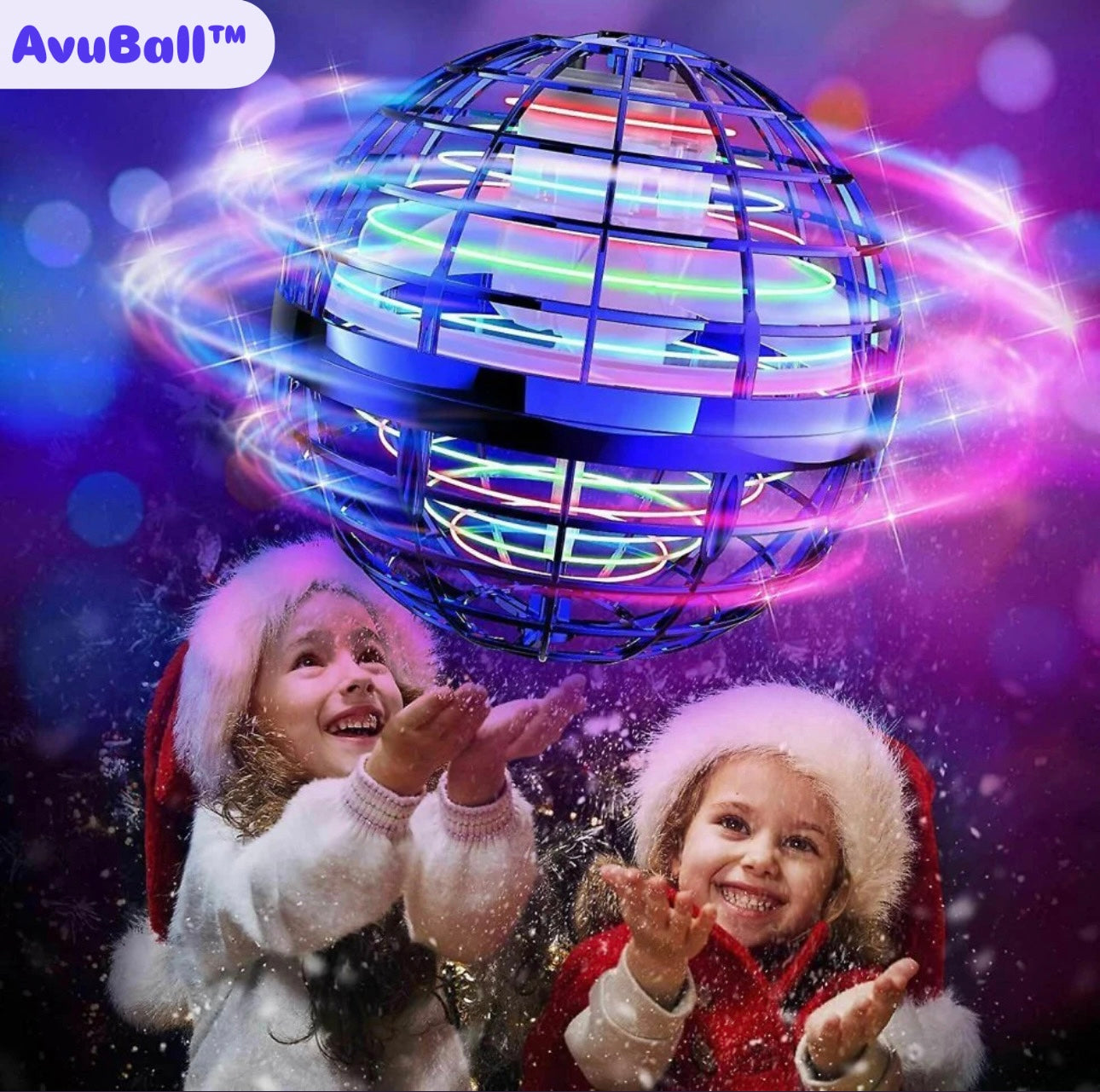 AvuBall™ - Pelota voladora viral y mágica con luces