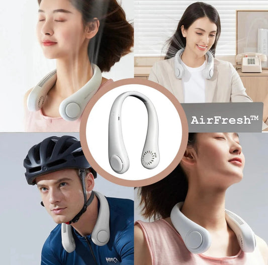 AirFresh™ - Ventilador de cuello portátil