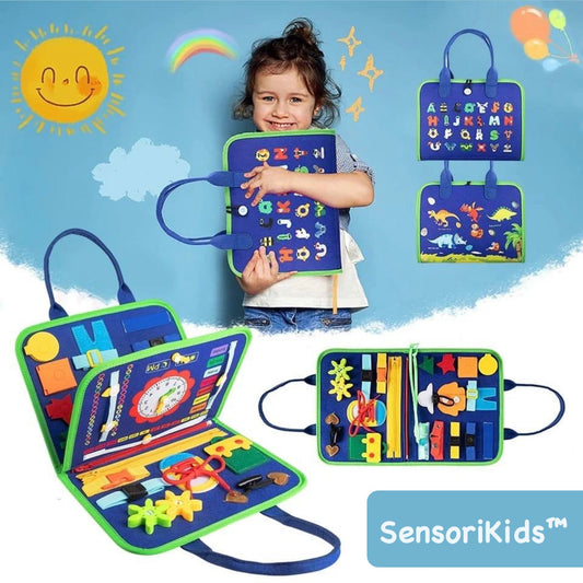 SensoriKids™ - Libro sensorial Montessori 📚