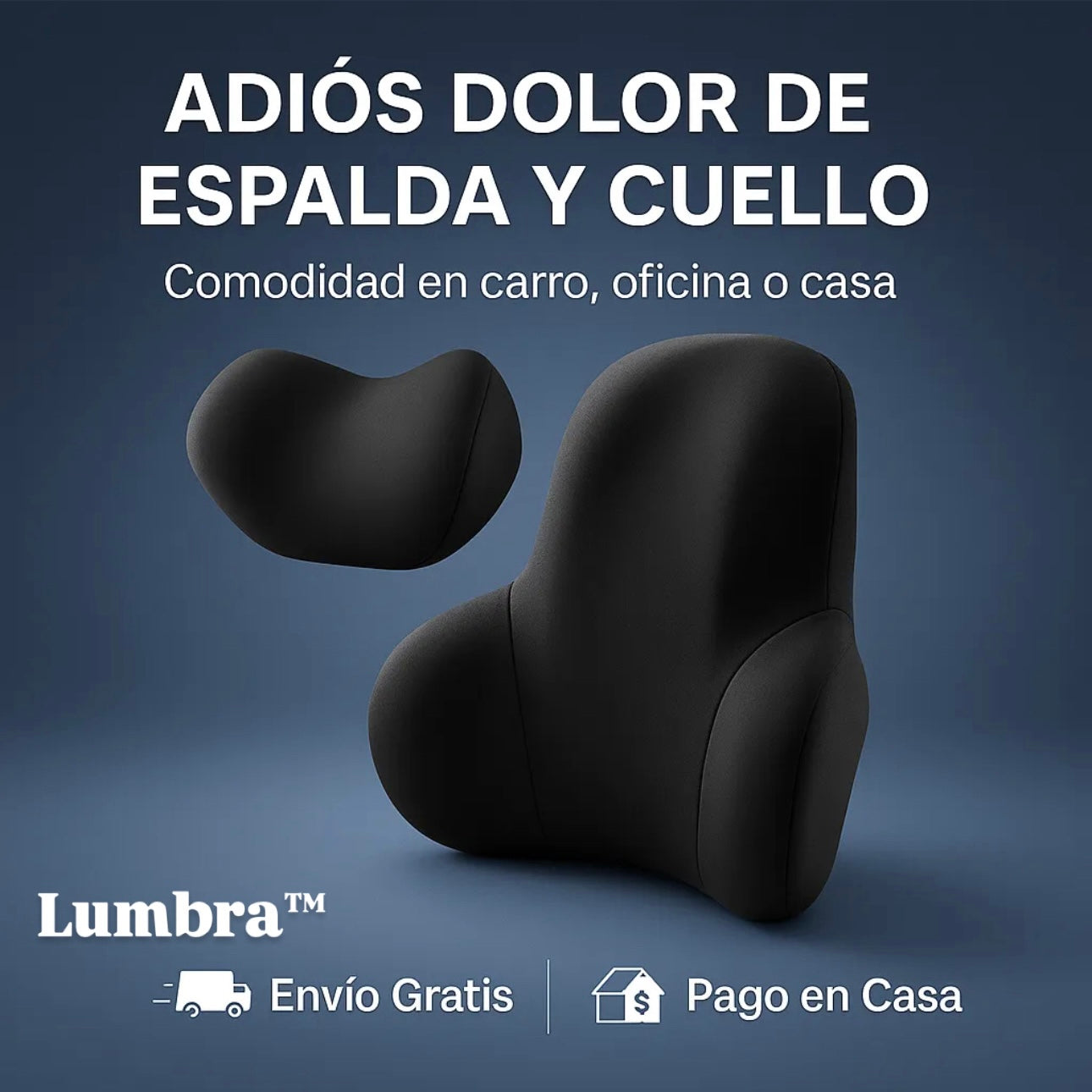 Lumbra™ - Kit de soporte lumbar ergonómico