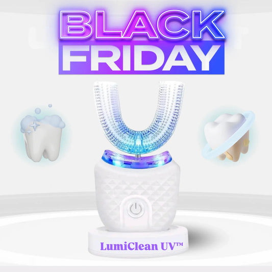 LumiClean UV™ - Cepillo dental ultrasónico